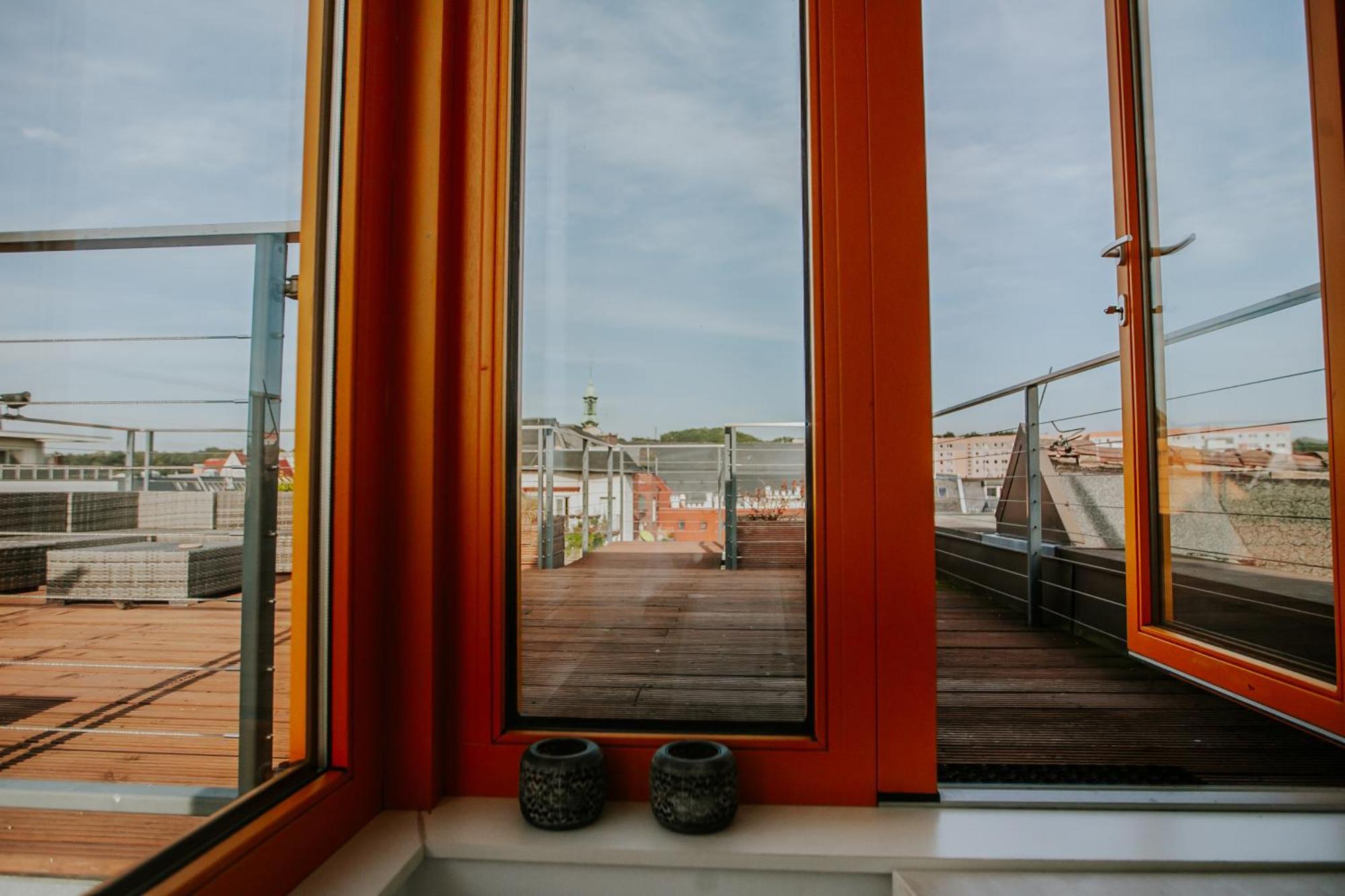 Traumhaftes Apartment Am Dom Mit Grosser Dachterrasse Zwickau Extérieur photo