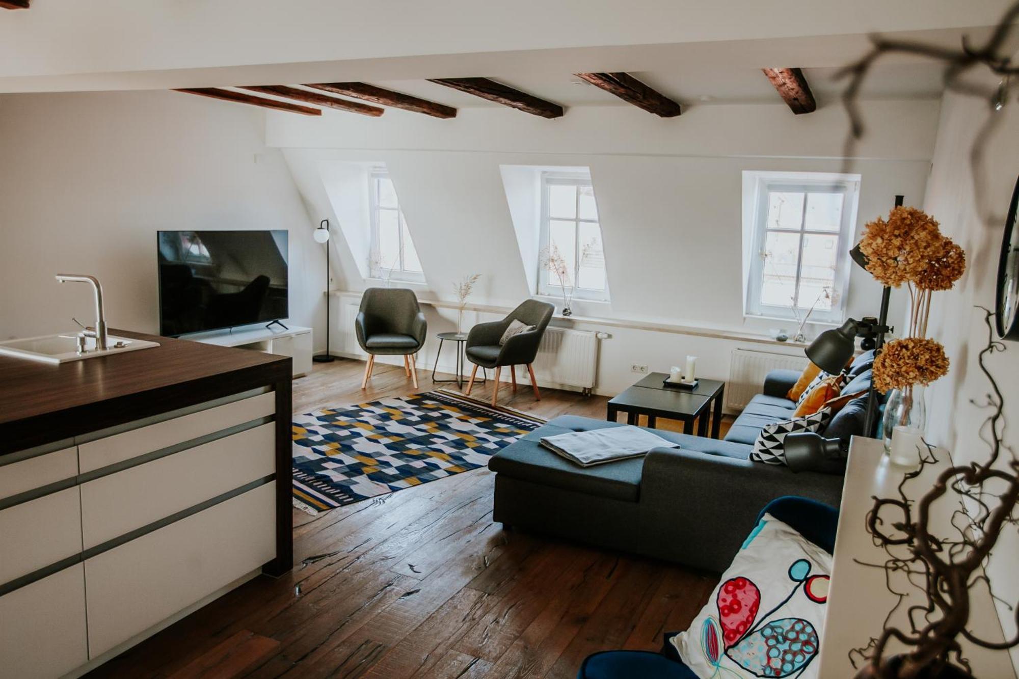 Traumhaftes Apartment Am Dom Mit Grosser Dachterrasse Zwickau Extérieur photo
